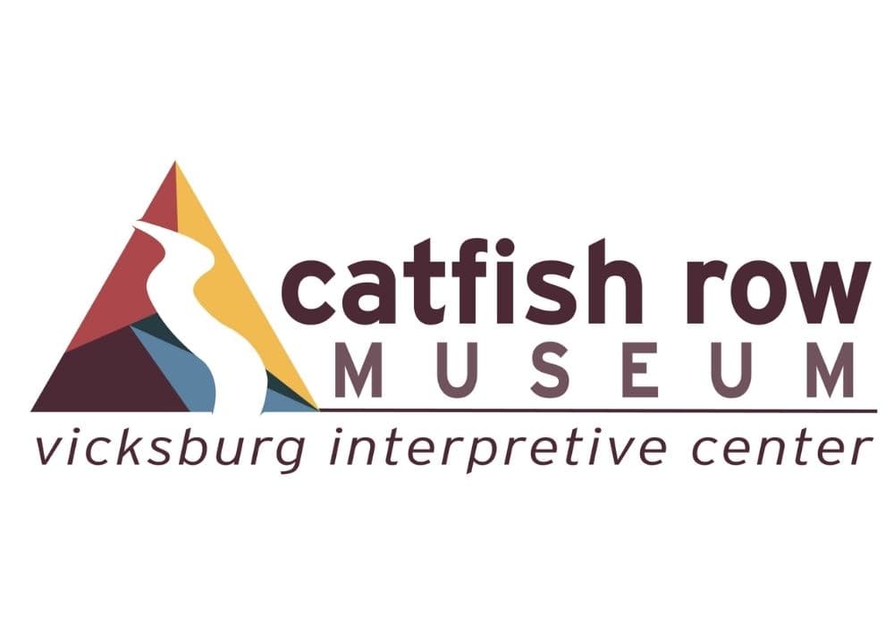 Logo of the Catfish Row Museum, Vicksburg Interpretive Center.